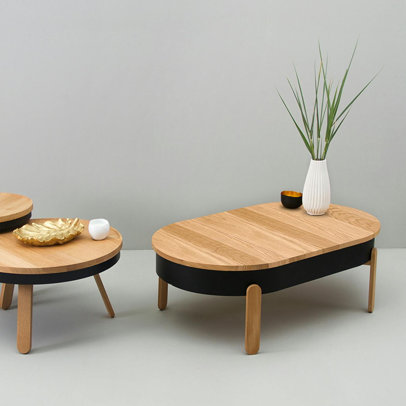 Batea S Coffee Table OakBlack by Batea S Coffee Table OakBlack by